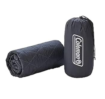 Coleman ネイビー キルティングブランケット Coleman ネイビー キルティングブランケット - メルカリ